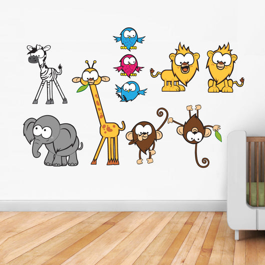 Extra Animal Wall Stickers - Children's Decor - By Vinyl Impression