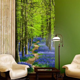 Forest wall mural - Removable Vinyl Sticker