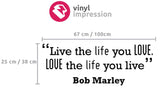 Love' Motivational Quote Wall Sticker