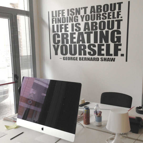 Creating Yourself' Wall Sticker