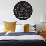 Don't worry motivational quote wall art sticker decal by vinyl impression