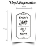 Today's Menu!