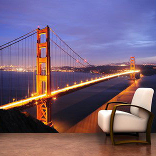 Golden Gate Bridge Wall Mural - By Vinyl Impression