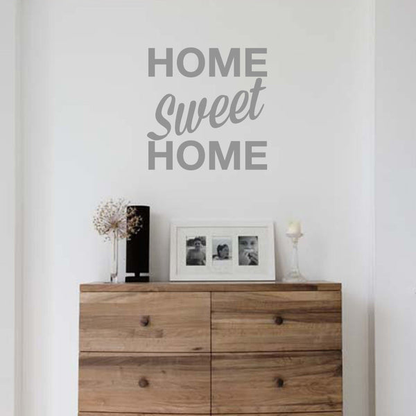 Home sweet home wall sticker for home interior decoration