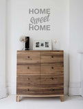 Homely wall decal of 'home sweet home' for modern family homes