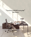 Einstein wall decal typographic word quote