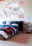 London kids bedroom scene