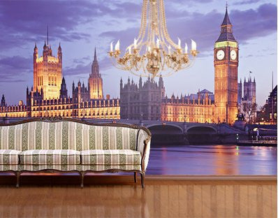 London at Night Wall Mural