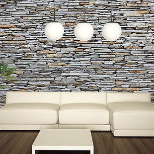 Stone Wall Mural