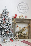Peace at Christmas decoration wall sticker from Vinyl Impression