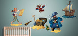 Wall decal on dark wall removable decal UK supplier