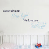 Baby Nursery quote removable wall sticker