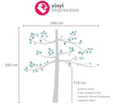 Beautiful wall art tree for kids bedroom