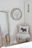 Black wall sticker for your home, typography wall art