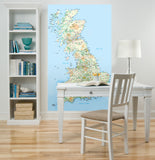 UK map whiteboard sticker for businesses