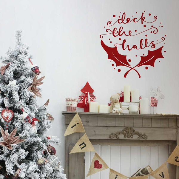 Christmas decoration wall stickers for interior design