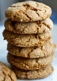 Vegan ginger cookies 
