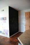 Chalkboard wall covering for home