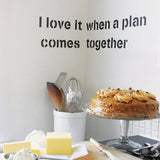 Wall Decal - Design your quote wall sticker - by vinyl impression