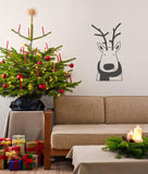 removable Reindeer christmas decoration for walls