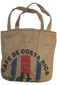 Upcycled Burlap reusable bag